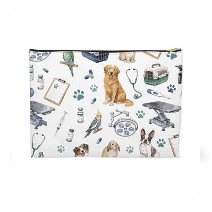 Vet Pattern Cosmetic Bag