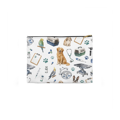 Vet Pattern Cosmetic Bag