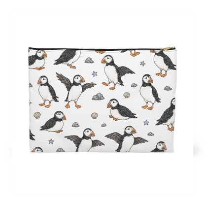 Puffins Pattern Toiletry Bag