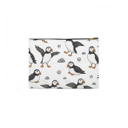 Puffins Pattern Toiletry Bag