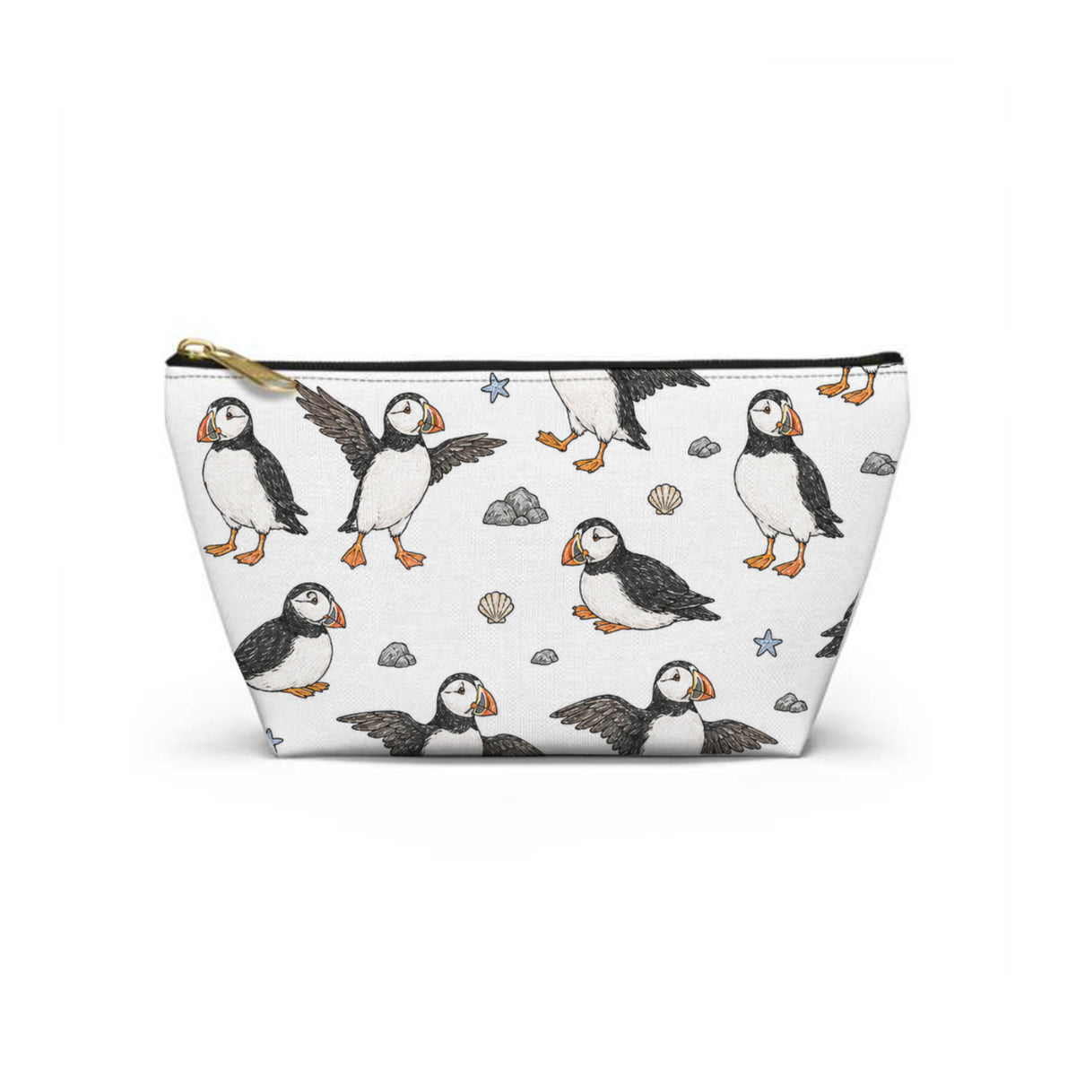 Puffins Pattern Toiletry Bag