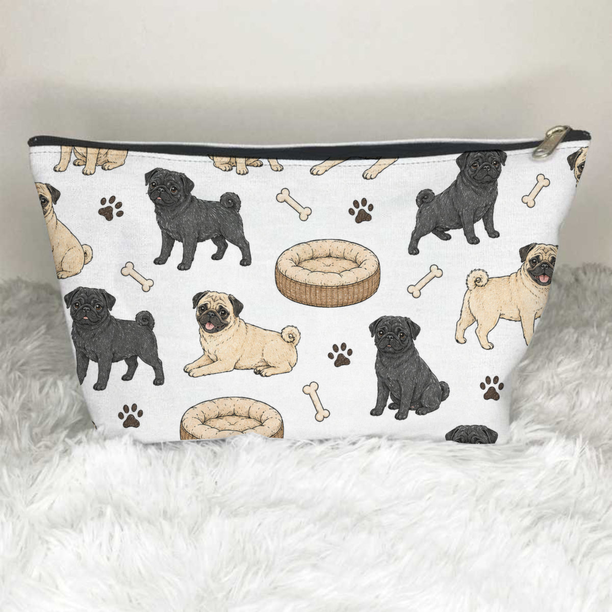 Pug Toiletry Bag