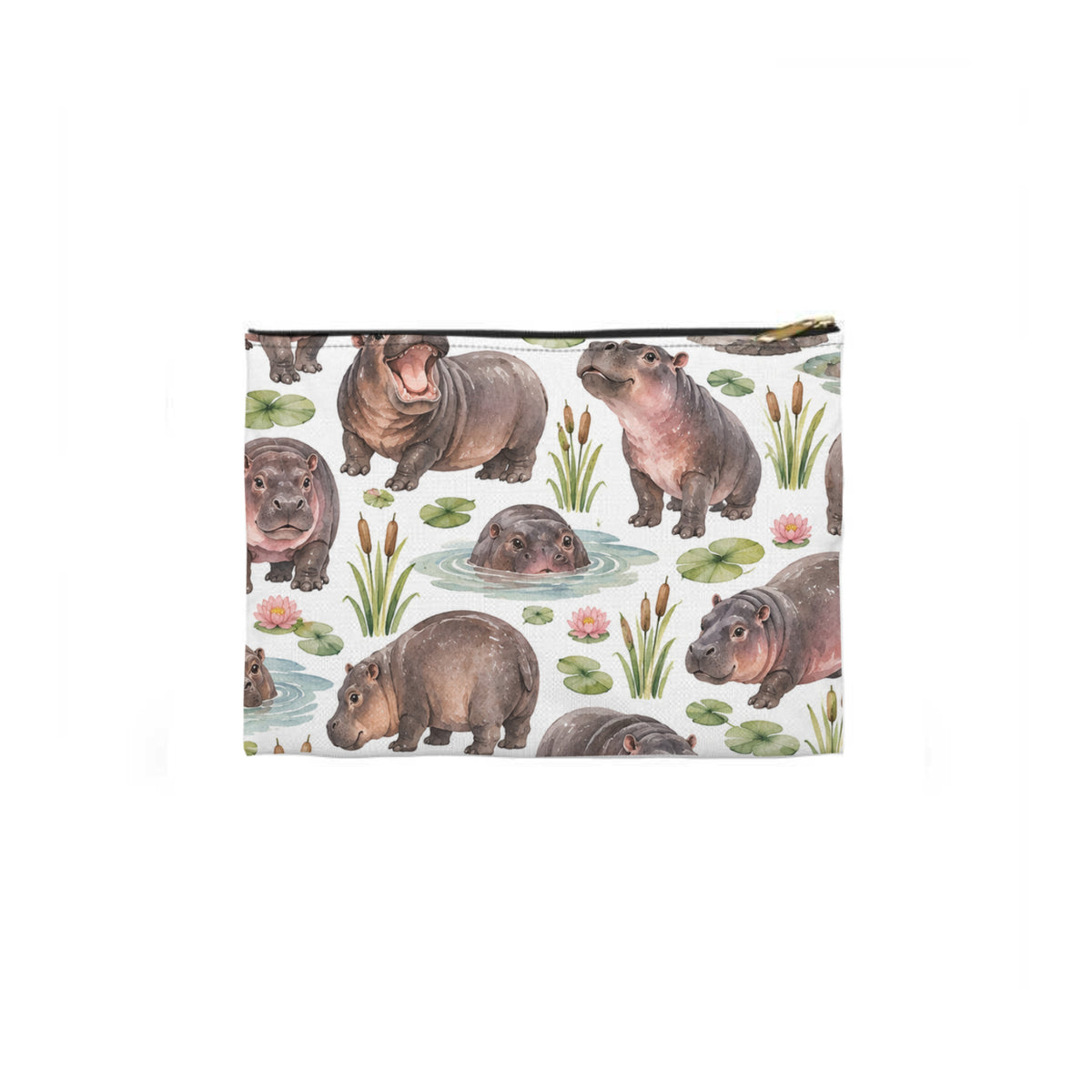 Pygmy Hippos Toiletry Bag