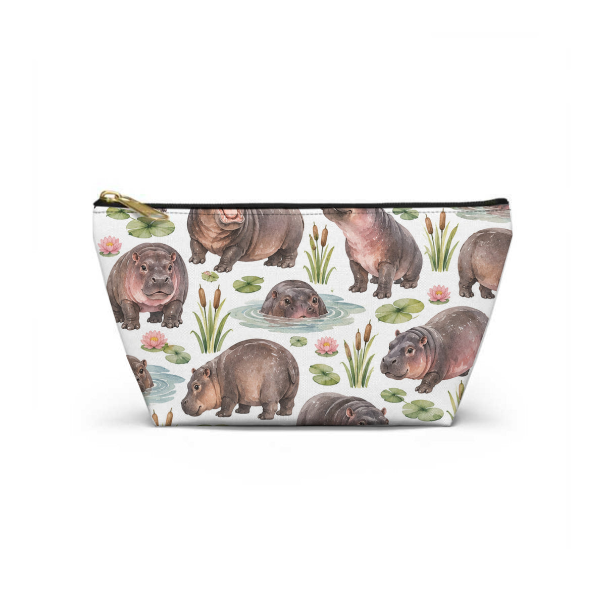 Pygmy Hippos Toiletry Bag
