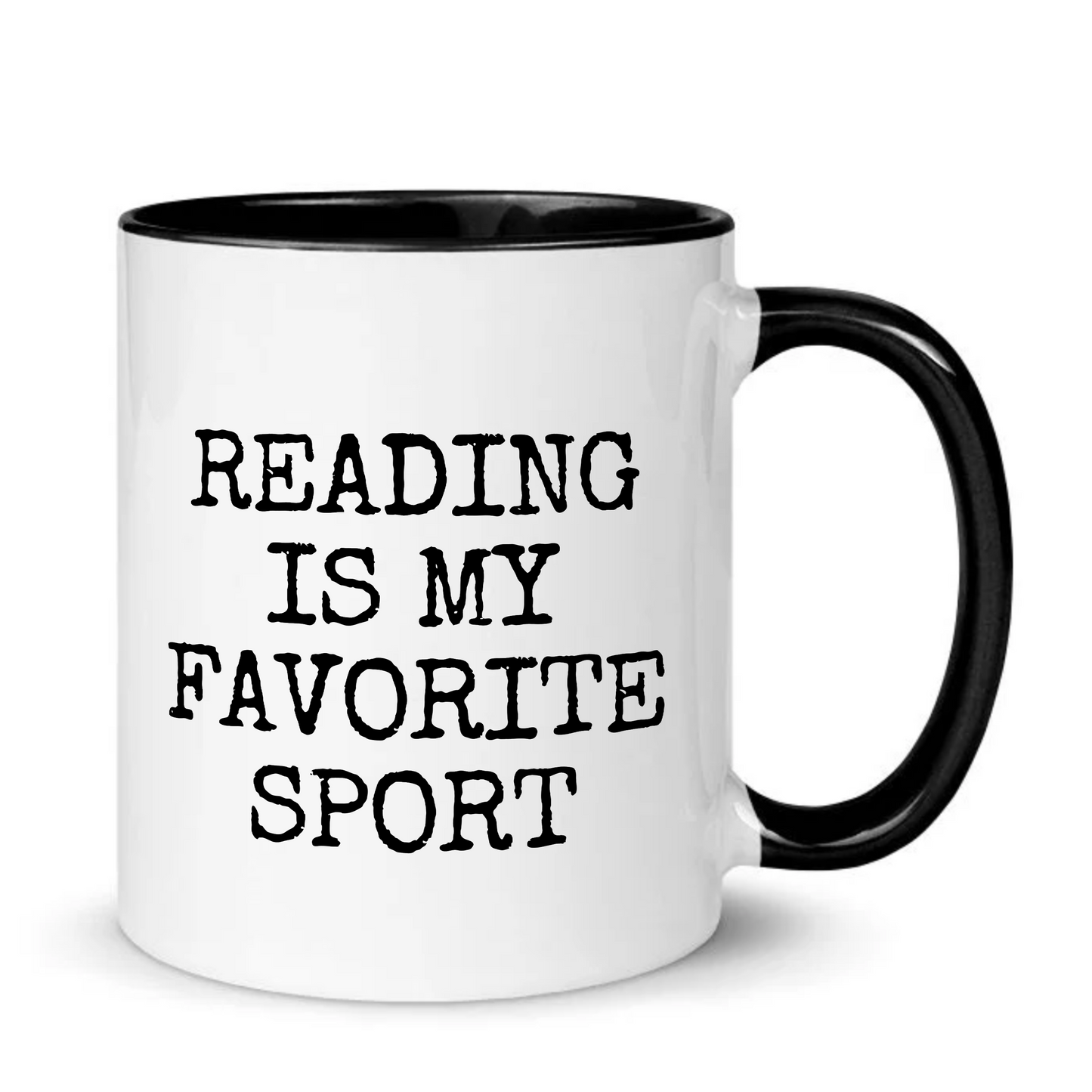 Reading Is My Favorite Sport Mug