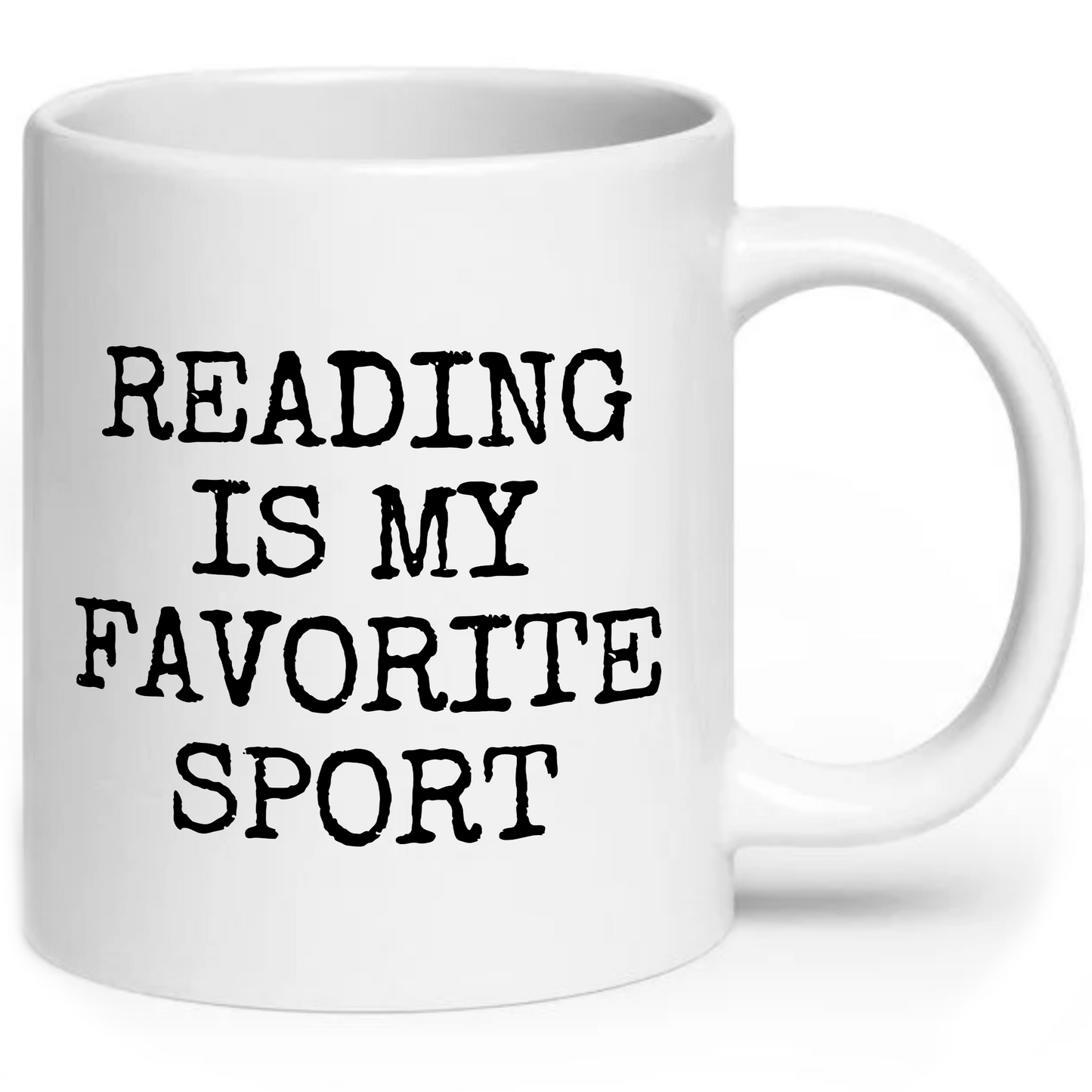 Reading Is My Favorite Sport Mug