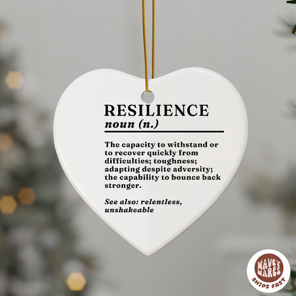 Resilience Definition Ornament