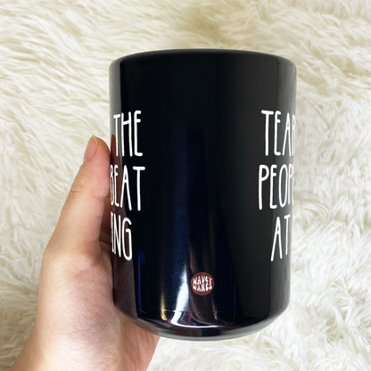 Tears of The People I Beat At Rowing Funny Black Mug