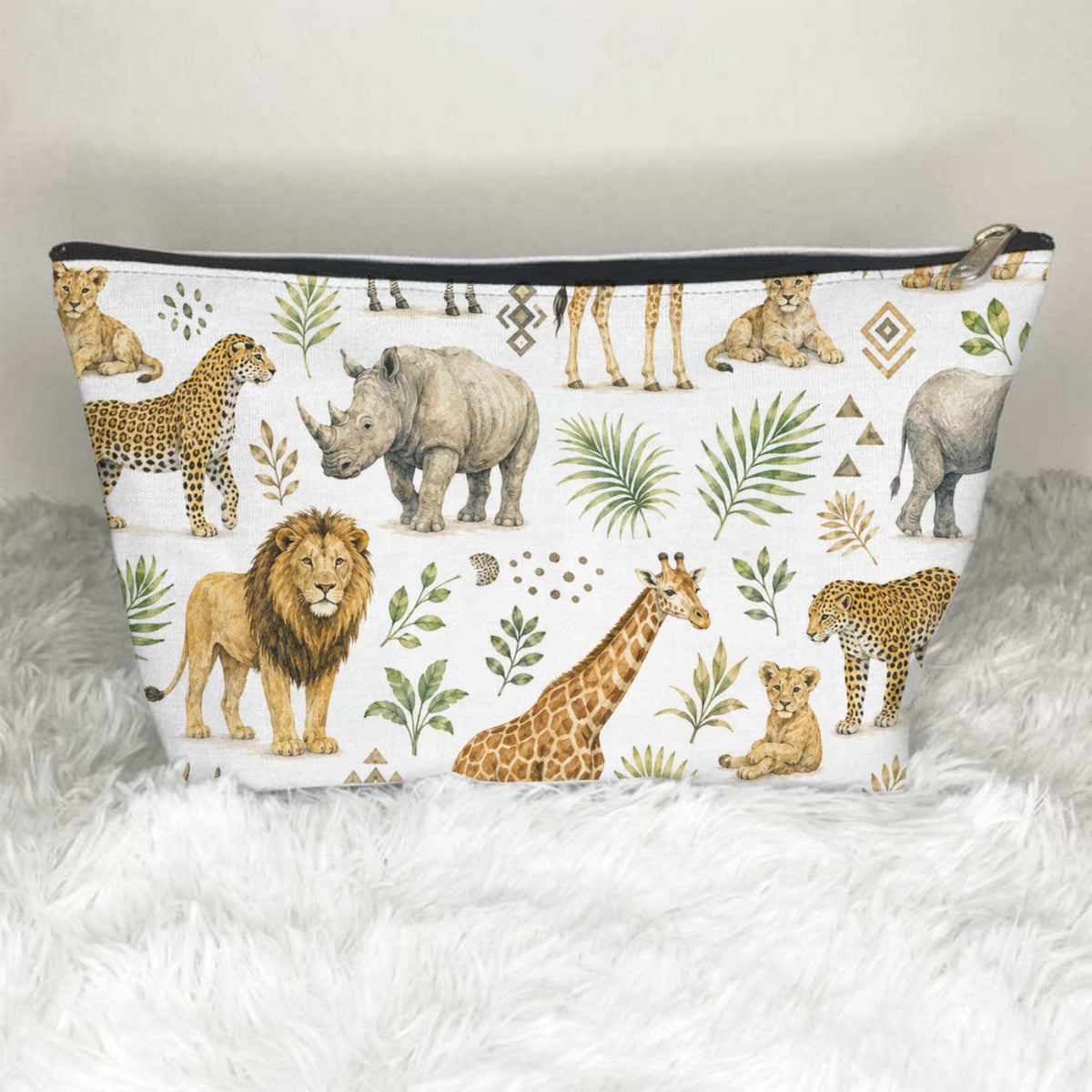 Safari Animals Toiletry Bag