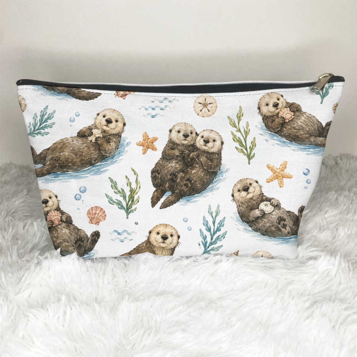 Sea Otters Toiletry Bag