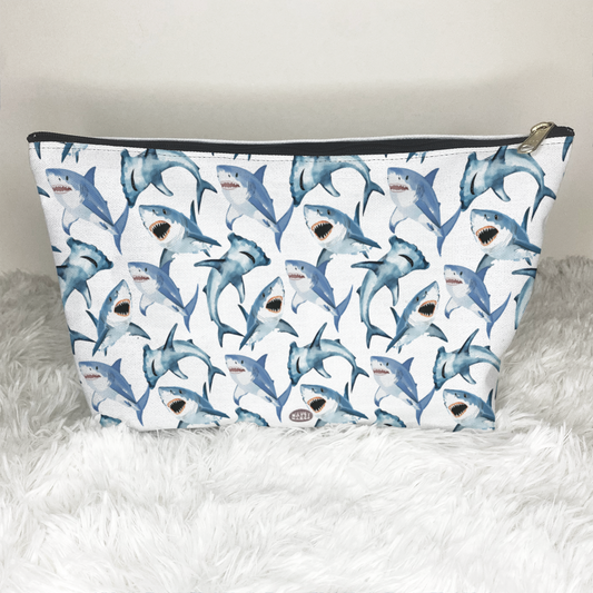Sharks Zip Travel Bag