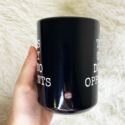 Tears of My Domino Opponents Funny Black Mug