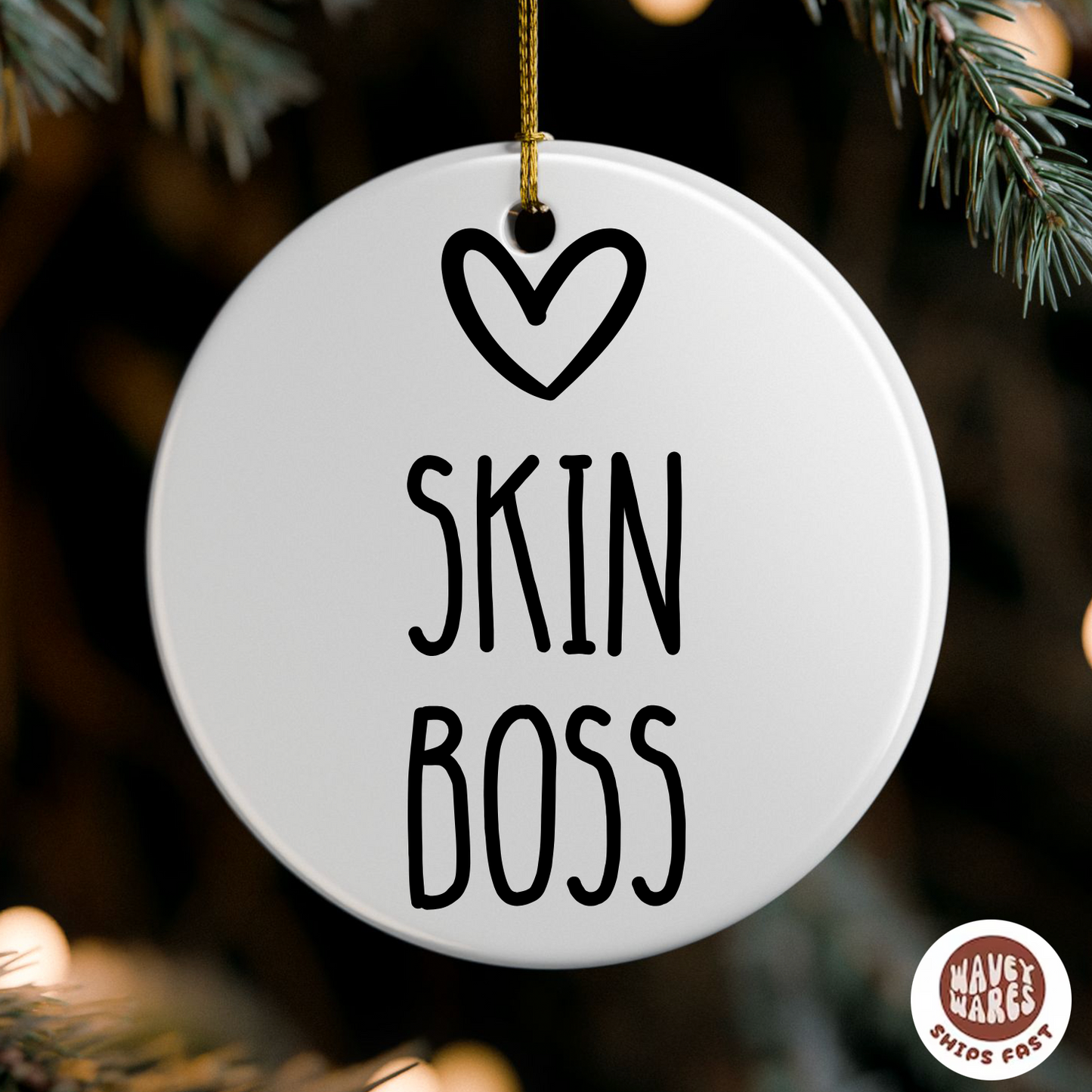 Skin Boss Ornament