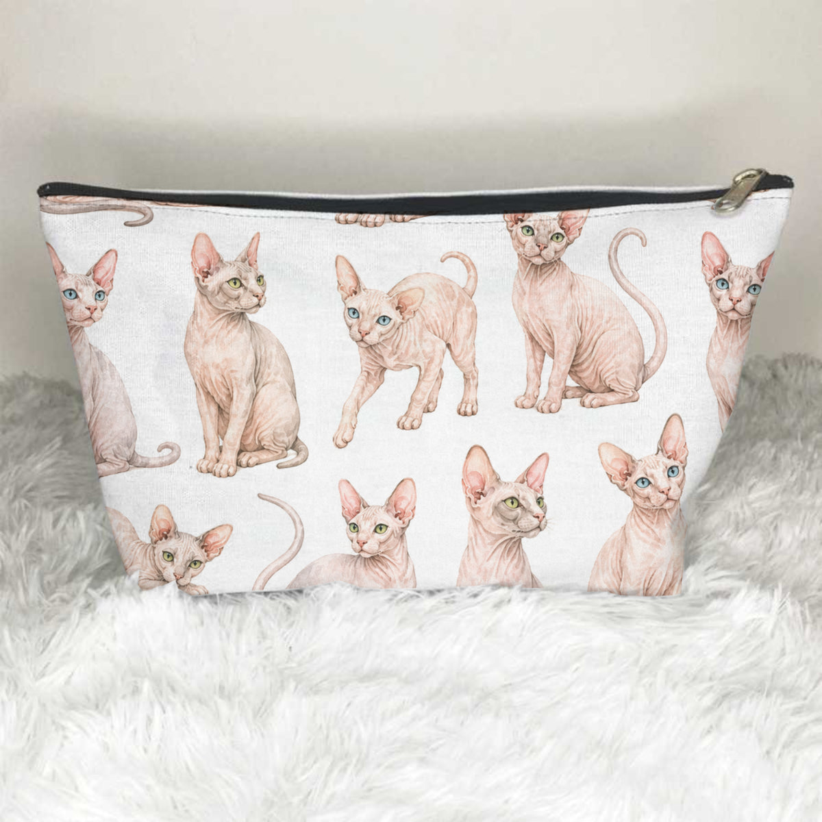 Sphynx Cats Toiletry Bag