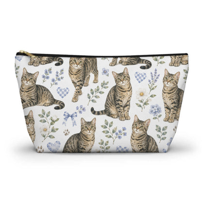 Grey Tabby Cats Toiletry Bag