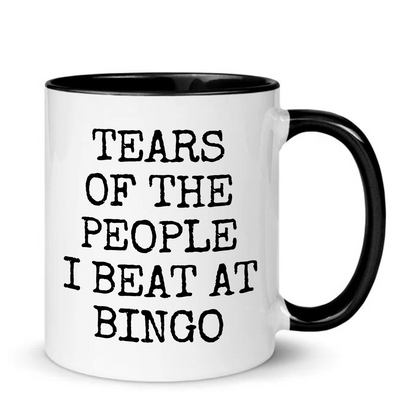 Tears of The People I Beat At Bingo Mug