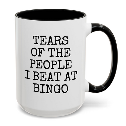 Tears of The People I Beat At Bingo Mug