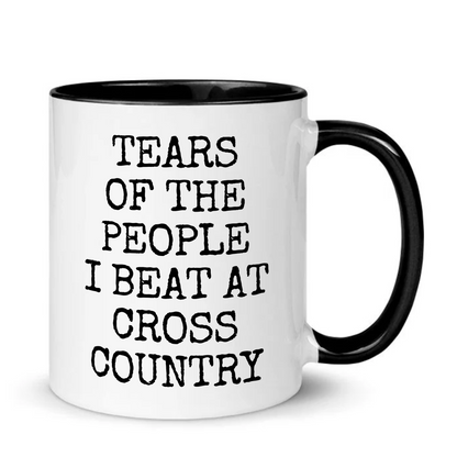 Tears of The People I Beat At Crosscountry Mug