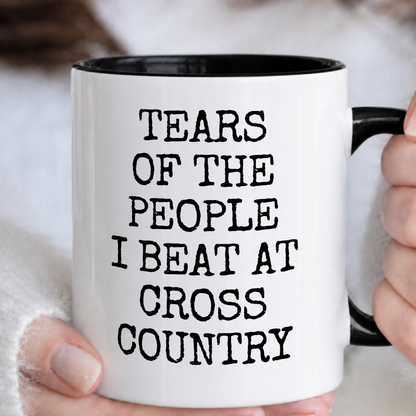 Tears of The People I Beat At Crosscountry Mug