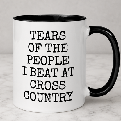 Tears of The People I Beat At Crosscountry Mug