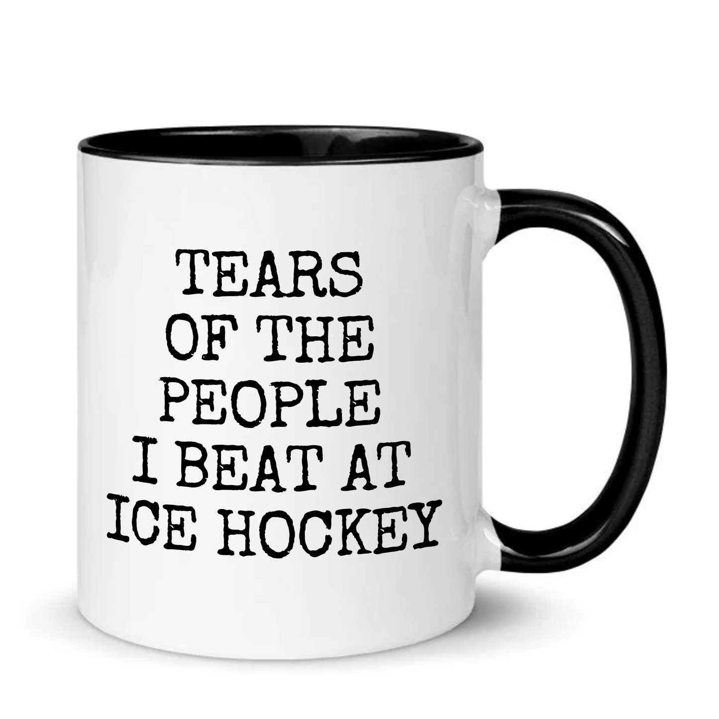 Tears of The People I Beat At Ice Hockey Mug