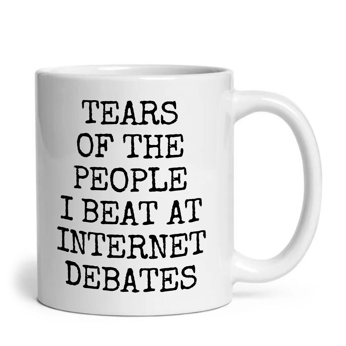 Tears of The People I Beat At Internet Debates Mug