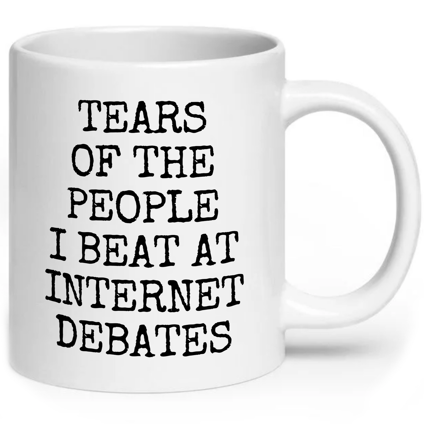 Tears of The People I Beat At Internet Debates Mug