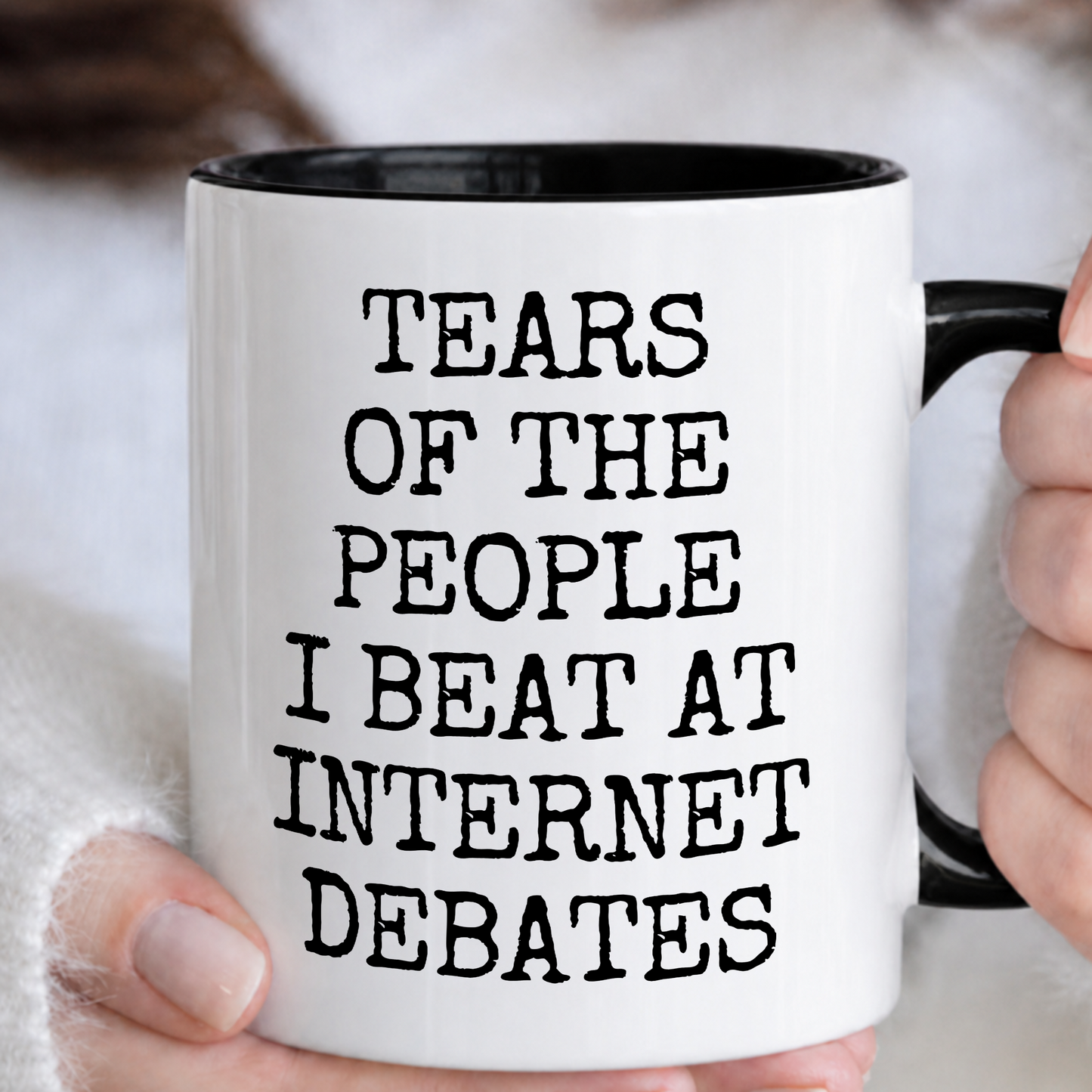 Tears of The People I Beat At Internet Debates Mug