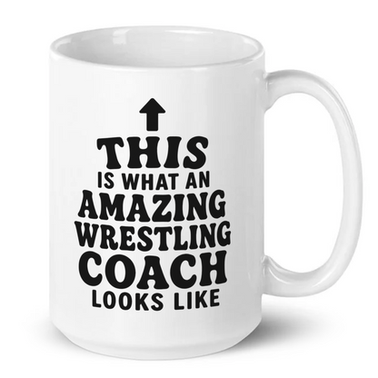 This Is What An Amazing Wrestling Coach Looks Like Mug