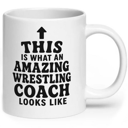 This Is What An Amazing Wrestling Coach Looks Like Mug