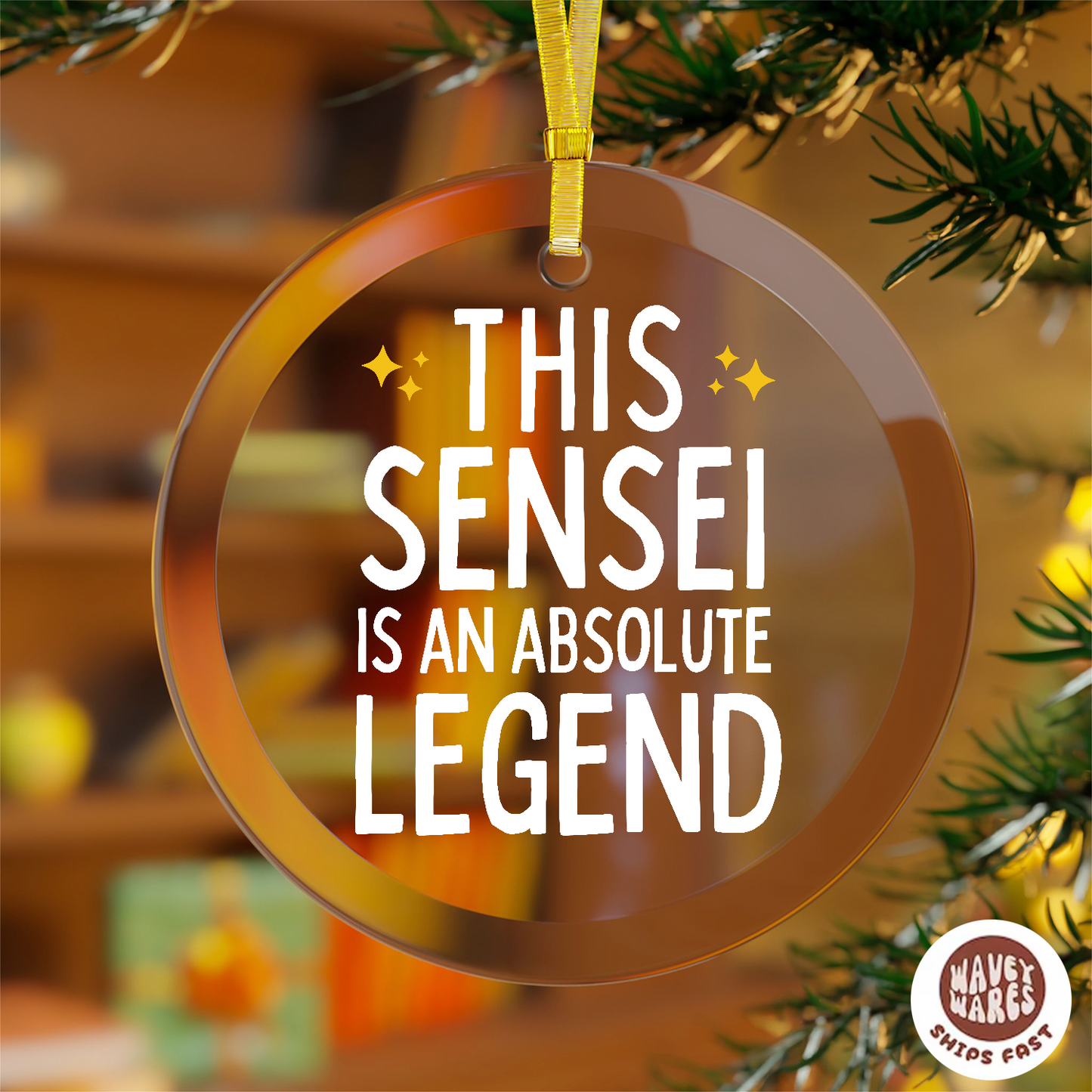 This Sensei Is An Absolute Legend Ornament