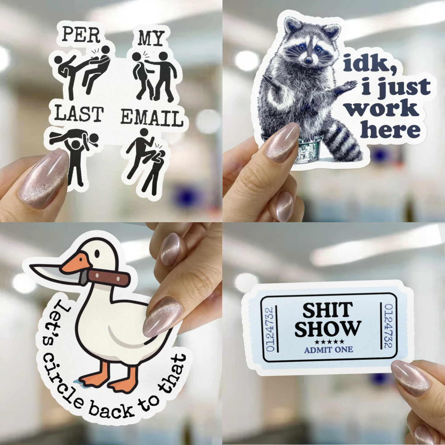 Ultimate Work-Life Chaos 52 Sticker Bundle (BEST VALUE)