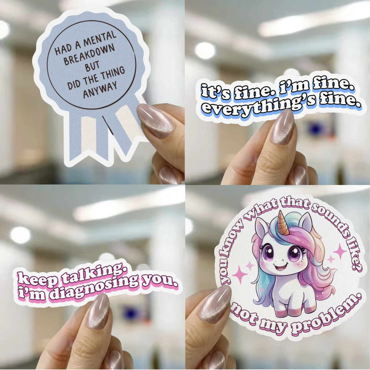 Ultimate Work-Life Chaos 52 Sticker Bundle (BEST VALUE)