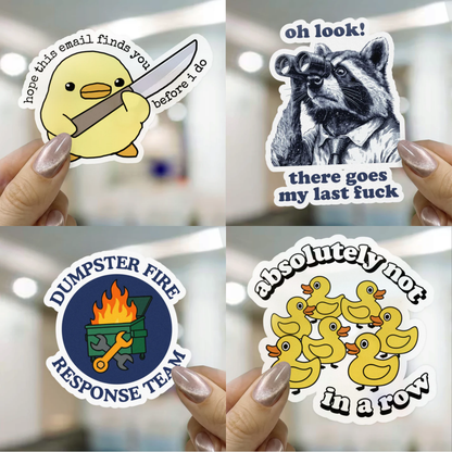 Ultimate Work-Life Chaos 52 Sticker Bundle (BEST VALUE)