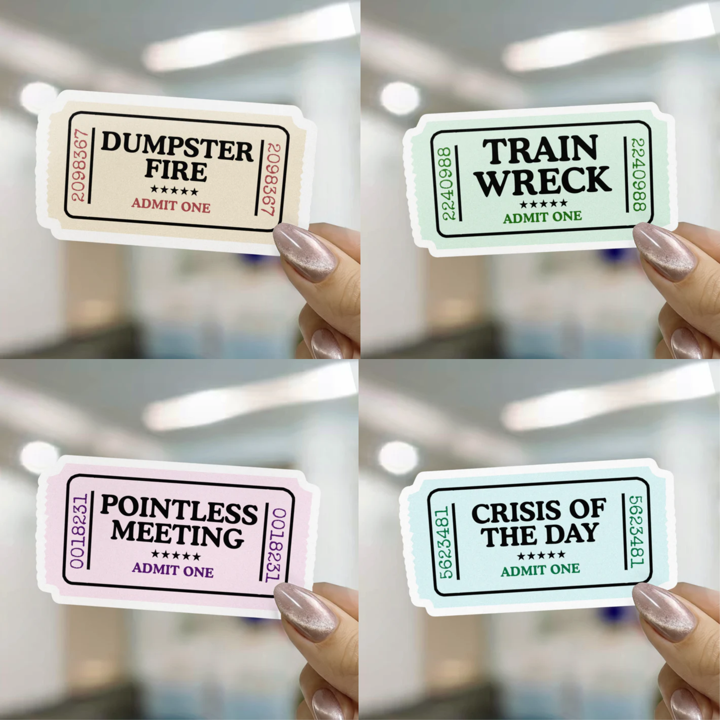 Ultimate Work-Life Chaos 52 Sticker Bundle (BEST VALUE)