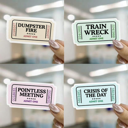 Ultimate Work-Life Chaos 52 Sticker Bundle (BEST VALUE)