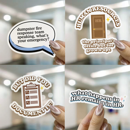 Ultimate Work-Life Chaos 52 Sticker Bundle (BEST VALUE)