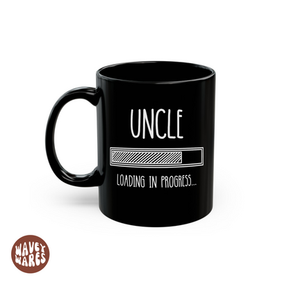 Uncle Loading In Progress Black Mug