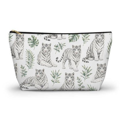 White Tigers Toiletry Bag