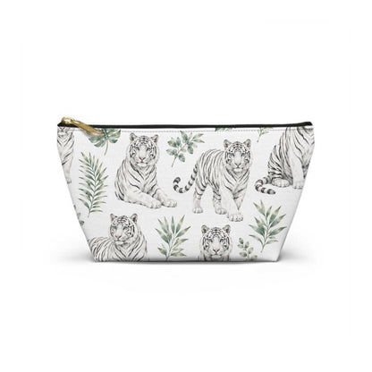 White Tigers Toiletry Bag