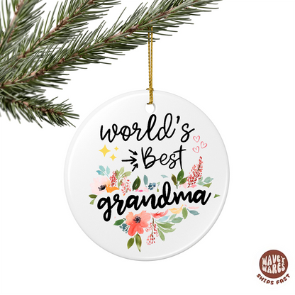 World's Best Grandma Ornament