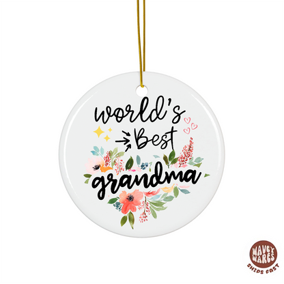 World's Best Grandma Ornament