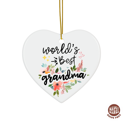 World's Best Grandma Ornament