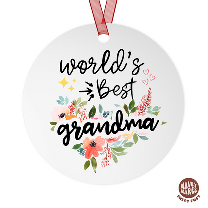 World's Best Grandma Ornament