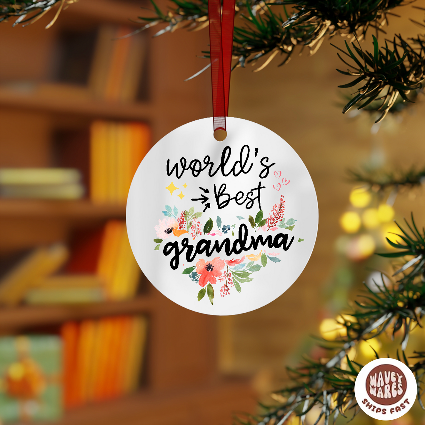 World's Best Grandma Ornament