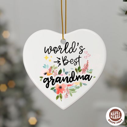 World's Best Grandma Ornament