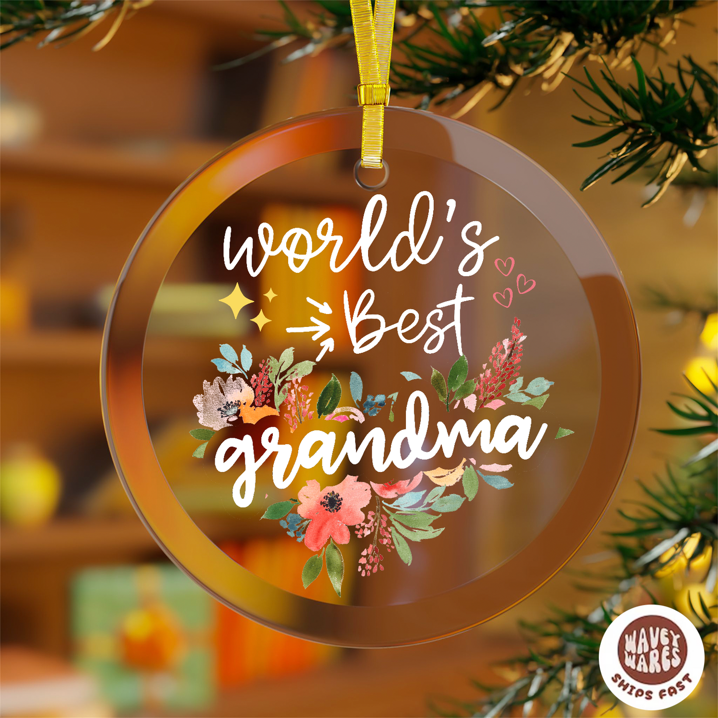 World's Best Grandma Ornament