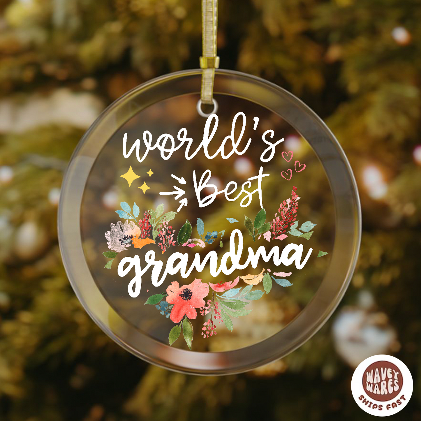 World's Best Grandma Ornament