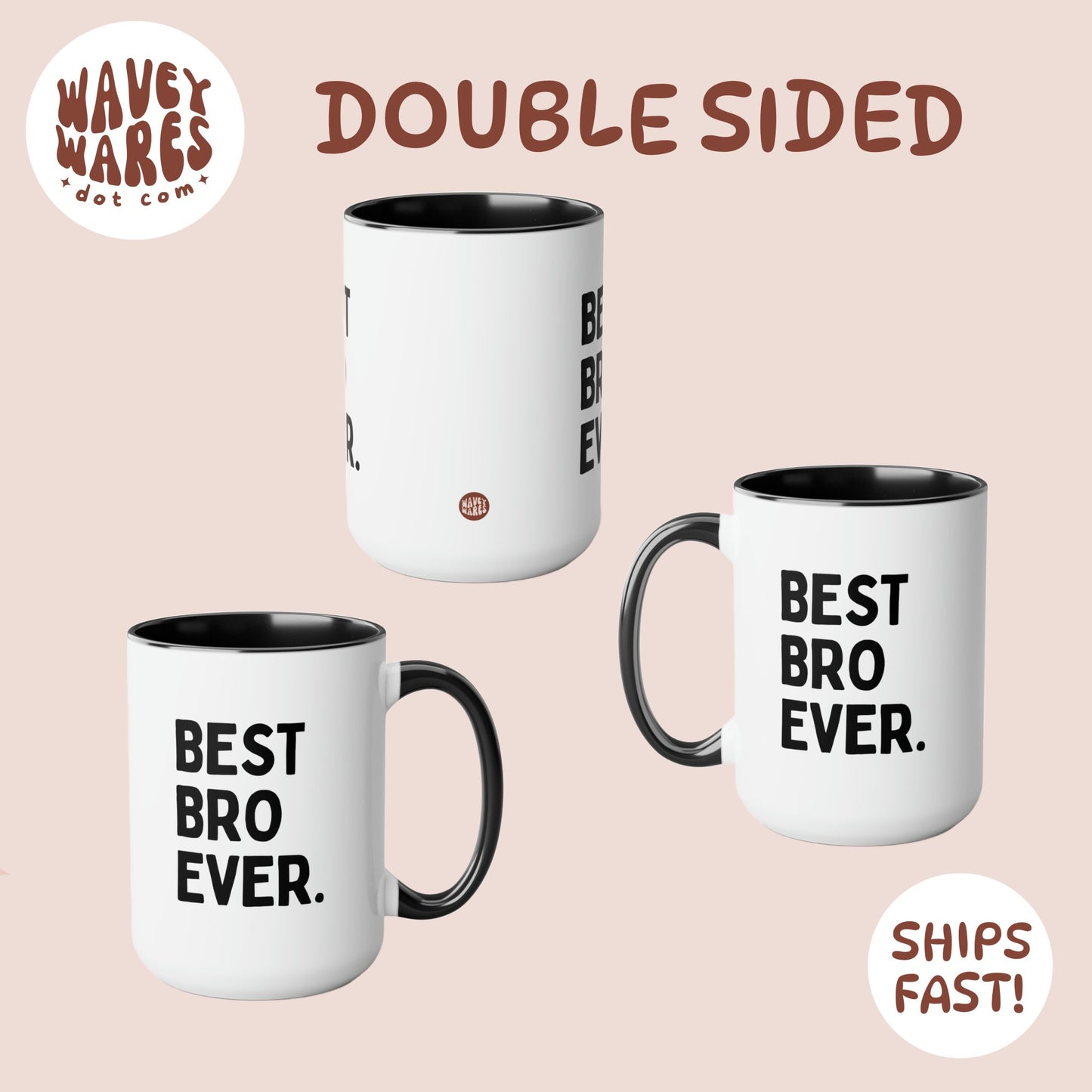 double sided background coffee mug waveywares wavey wares wavywares wavy wares