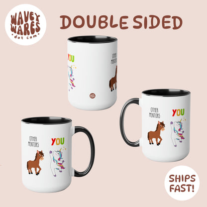 double sided background coffee mug waveywares wavey wares wavywares wavy wares